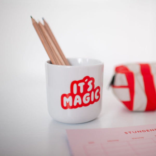 It`s magic Becher | rot