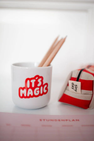 It`s magic Becher | rot