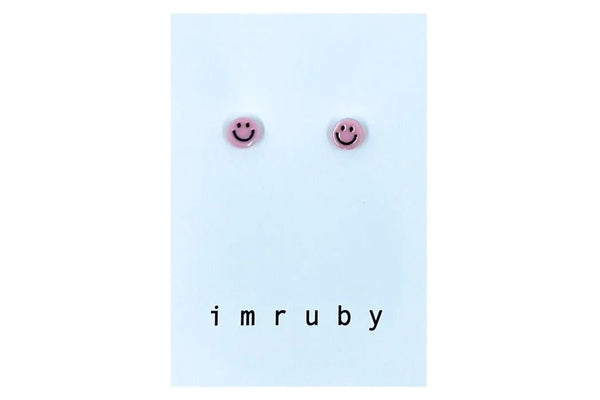 Ohrstecker smiley "ELLE " | imruby