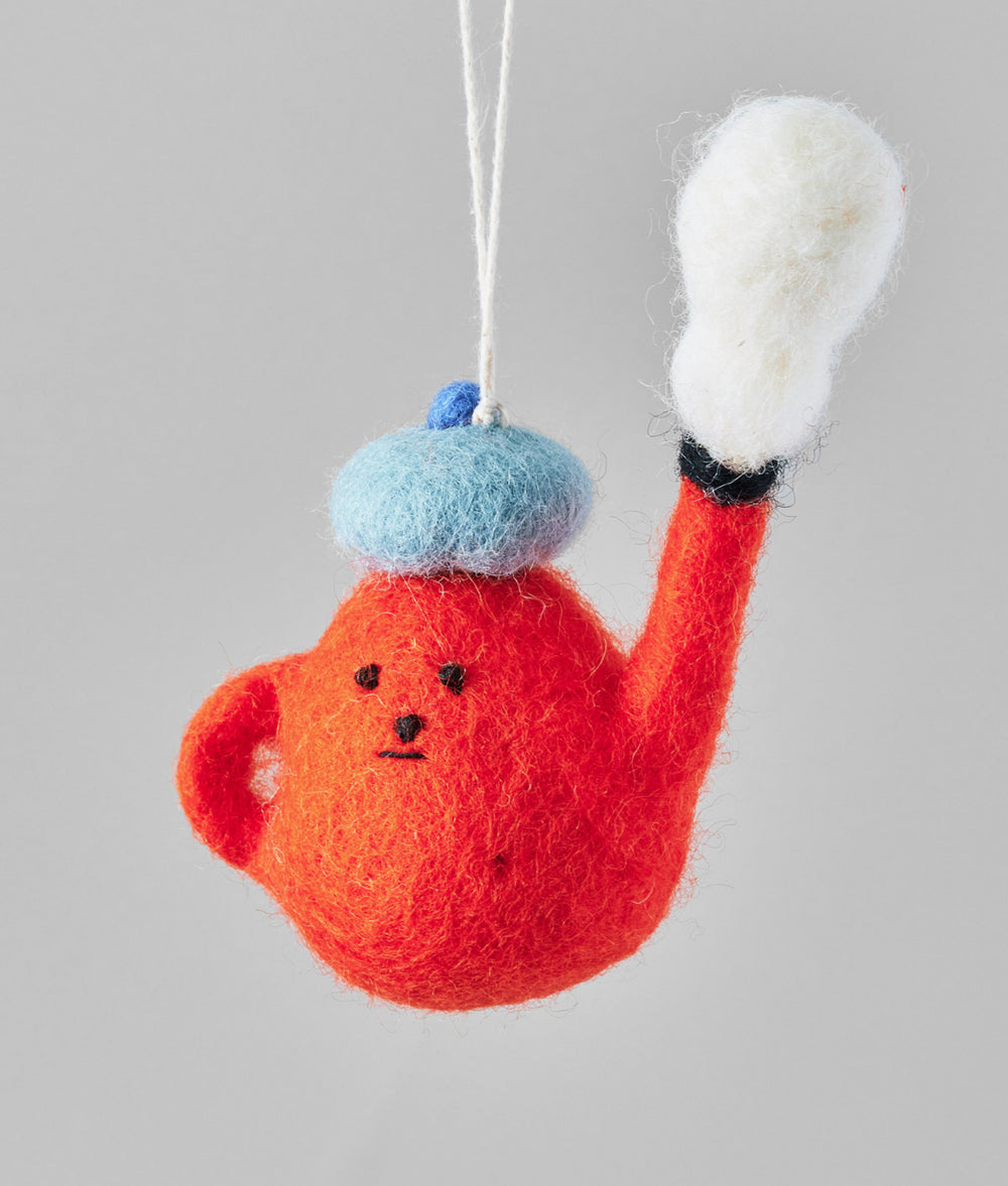 Filzanhänger "Teekanne" Wrap