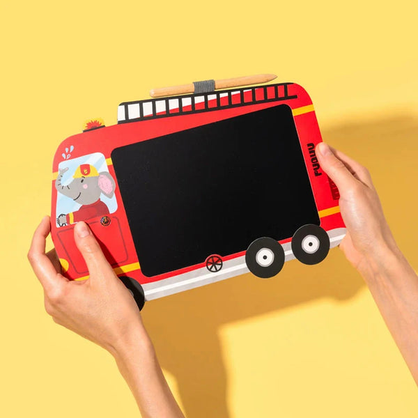 Magische Zeichentafel LCD-Kritzelblock "Feuerwehrauto"