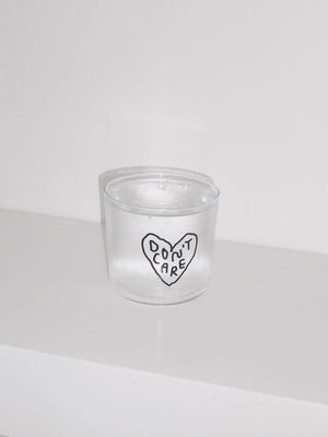 Trinkglas "Don´t care"