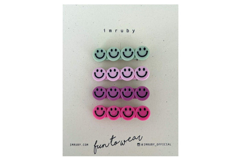 Haarclip-Set "Hapiness " | imruby