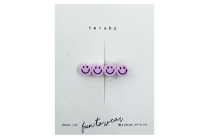 Haarclip Smiley  "ALICE" | imruby