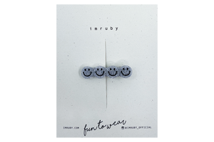 Haarclip Smiley  "BIBI" | imruby