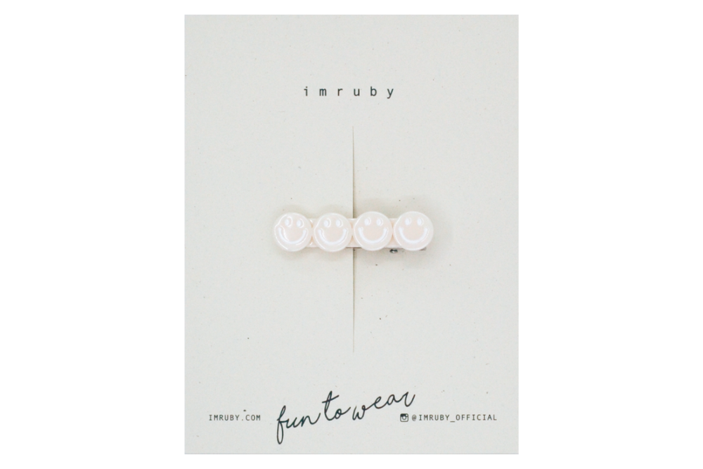 Haarclip Smiley  "BONNiE" | imruby