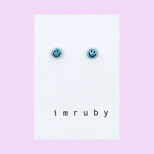Ohrstecker Smiley "IZZY " | imruby