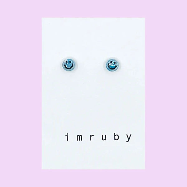 Ohrstecker Smiley "IZZY " | imruby