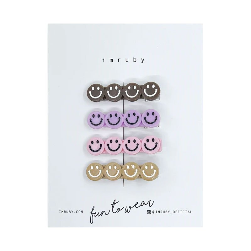 Haarclip-Set "JUST SMILE " | imruby