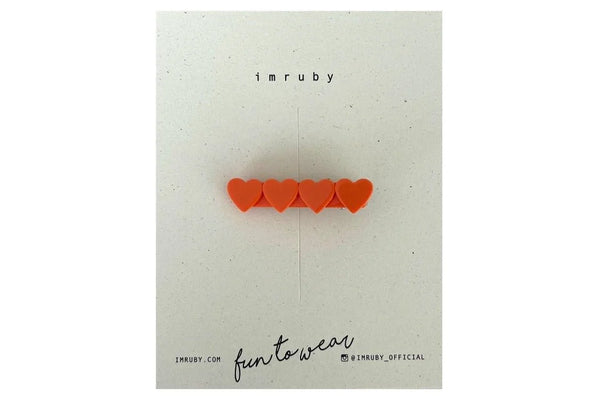 Haarclip Herz  "MARIE" | imruby