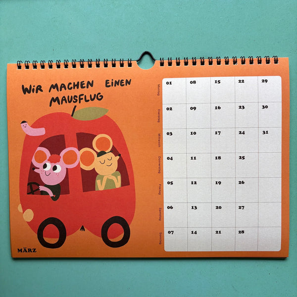 Der Mausigste Kalender 2027 | Slinga