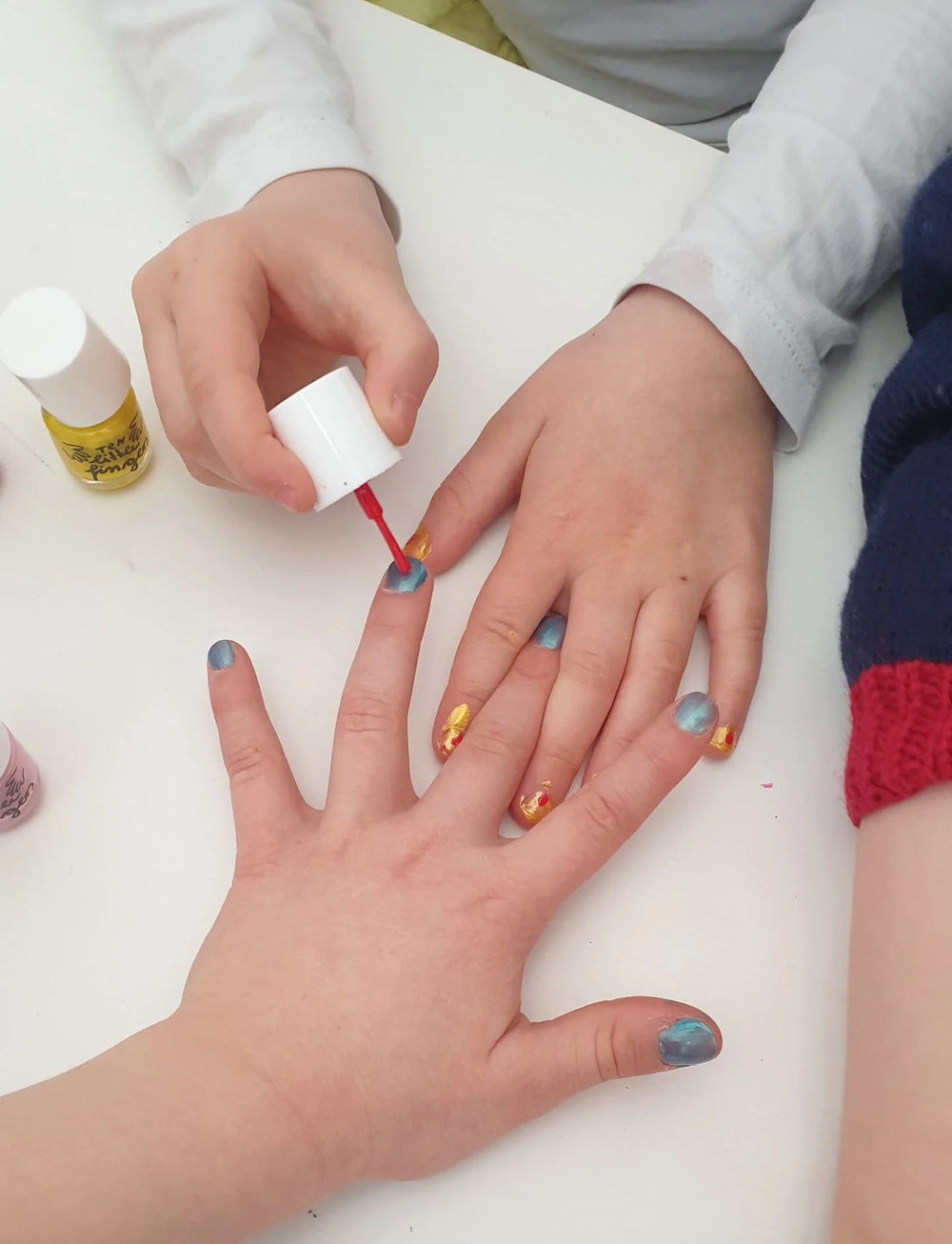 Kindernagellack "GLITZERTÜRKIS" | Ten little fingers