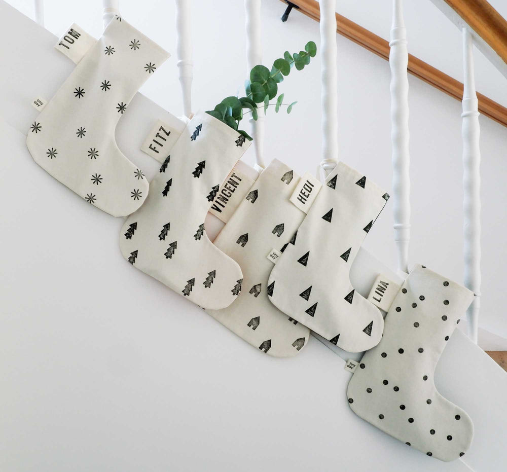 Nikolaus-Stiefel  mit Namen "Haus"