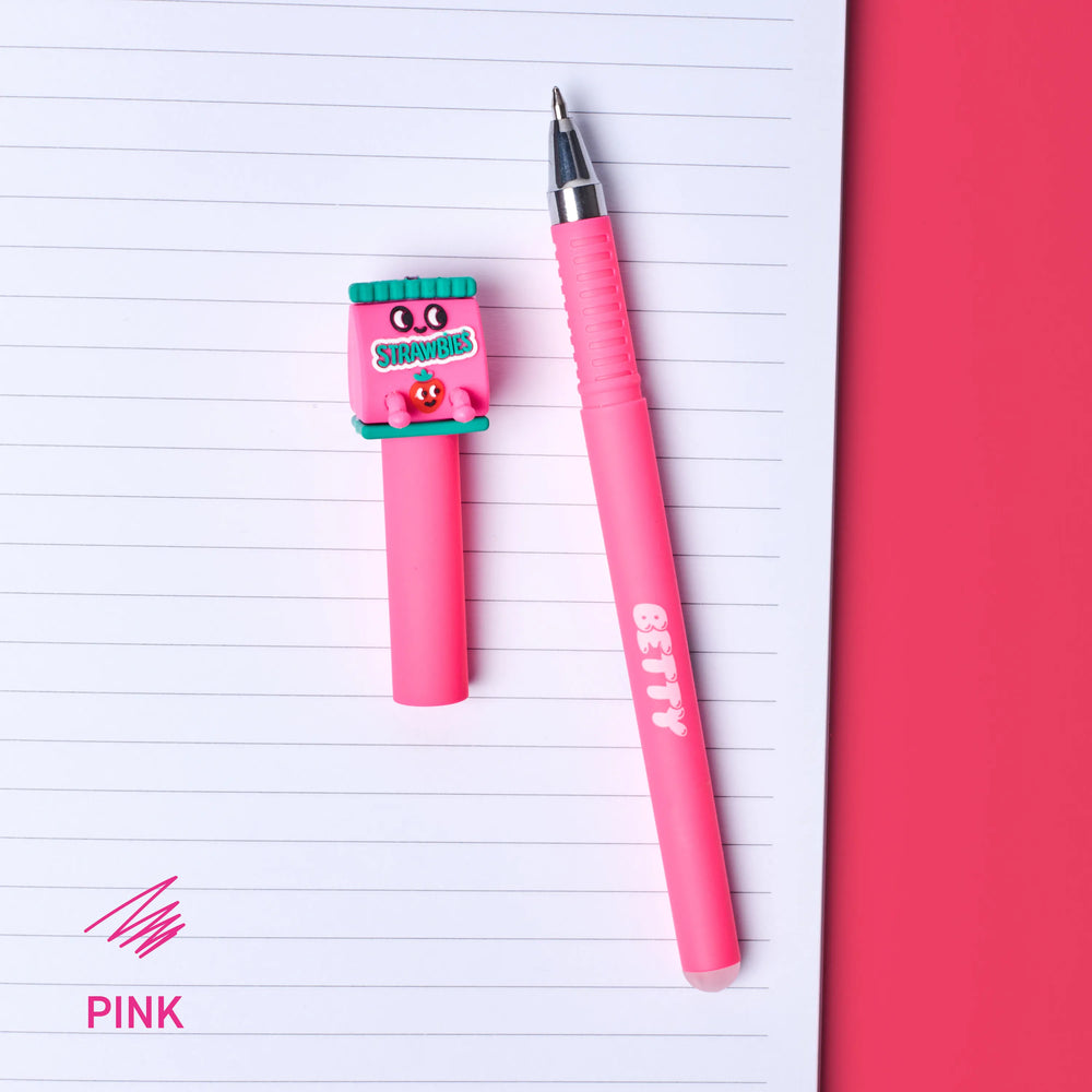 Gelstift Pen Buddies – Strawbies Erdbeertopper