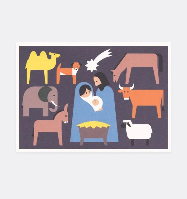 Postkarte "Krippe" | Julia Matzke