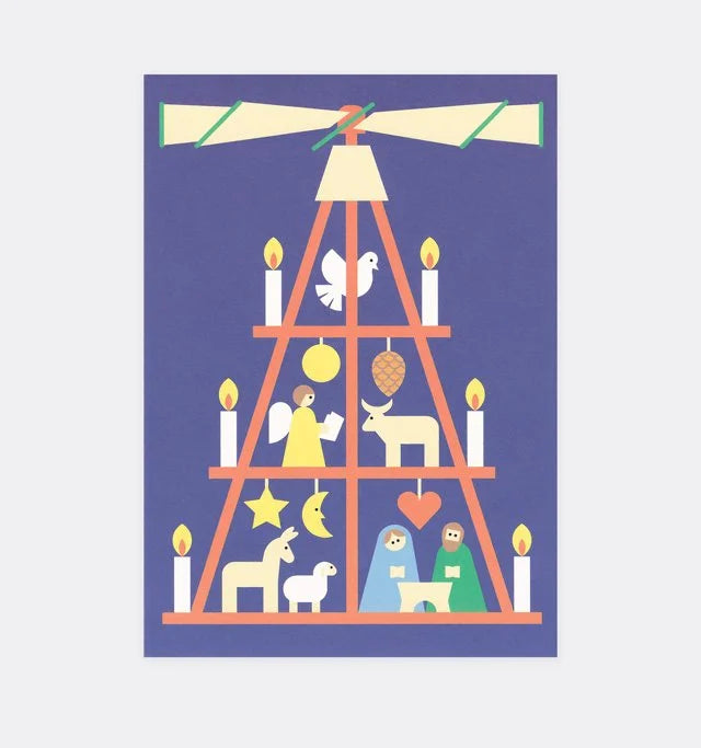 Postkarte "Pyramide" | Julia Matzke