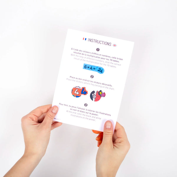 Poster "Multiplikation"  | OMY