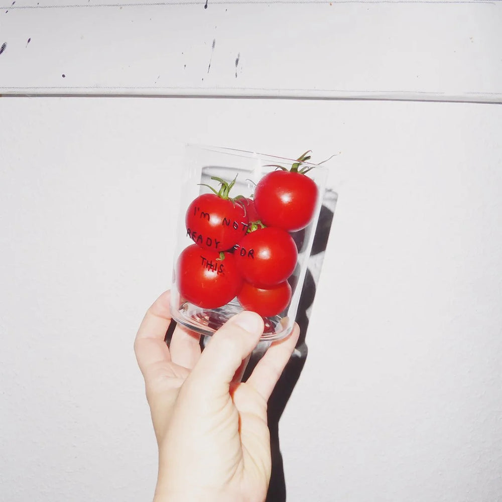 Trinkglas "I´m not ready for this" 500ml