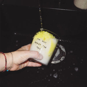 Trinkglas "I´m not ready for this" 500ml