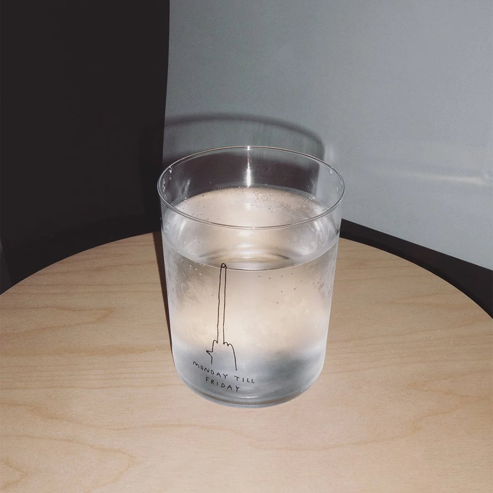 Trinkglas "Monday till Friday" 500ml
