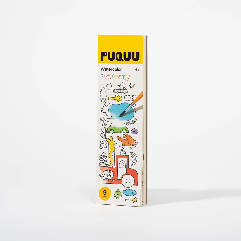 Wasserfarben Malbuch "Tiere"