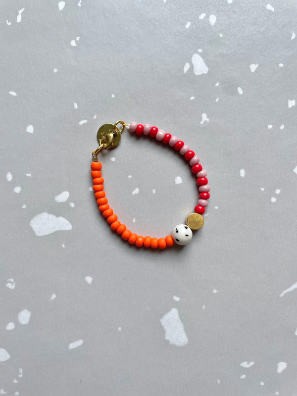 Perlenarmband KIDS "Orange" | studiobloom