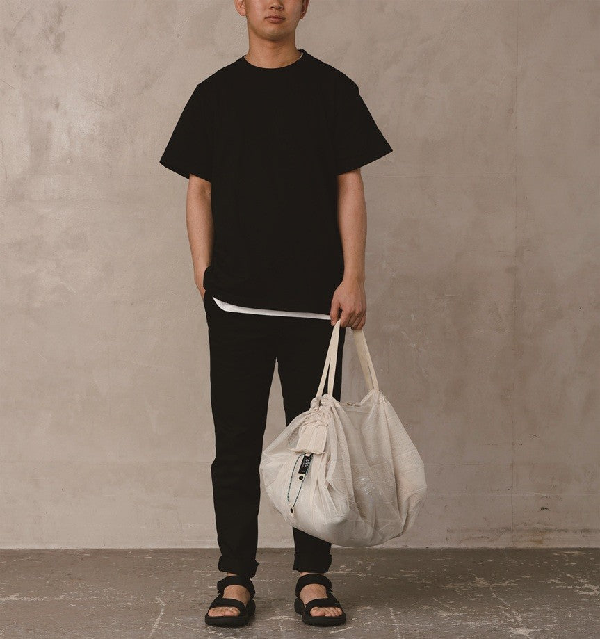 Einkaufsbeutel "Mesh Bag beige" Größe M