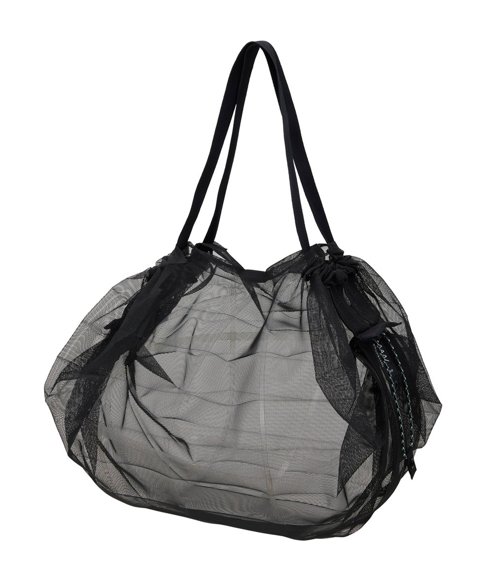 Einkaufsbeutel "Mesh Bag schwarz" Größe M