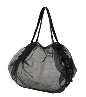 Einkaufsbeutel "Mesh Bag schwarz" Größe M