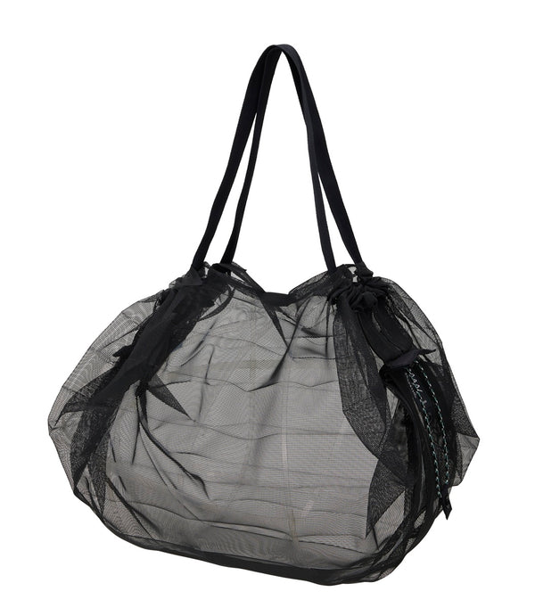 Einkaufsbeutel "Mesh Bag schwarz" Größe M