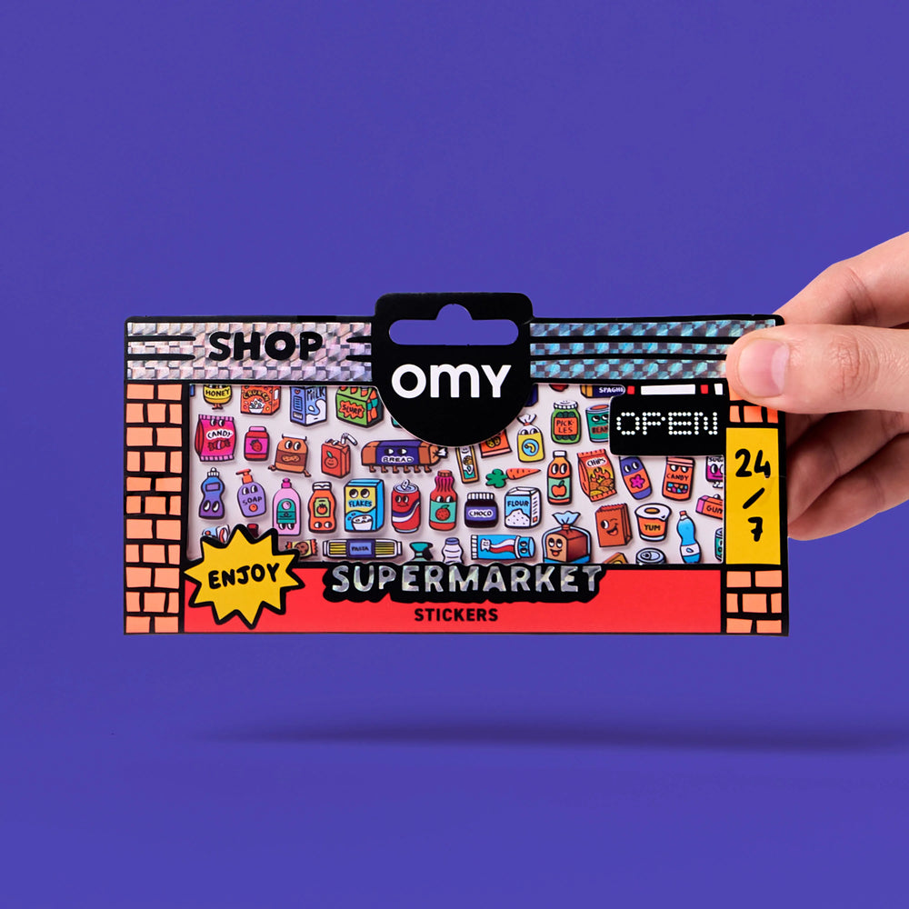 Boutique Sticker "Supermarkt"  | OMY