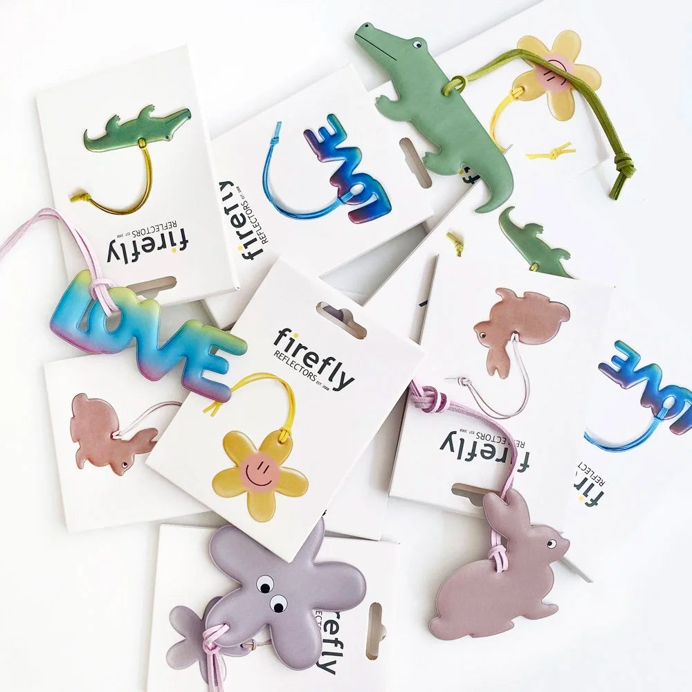 Reflektierender Anhänger "SMILEY" | Firefly