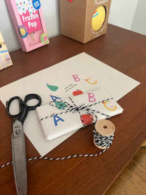 ABC zum Vernaschen – Schokoladenverpackung zur Einschulung (Printable PDF)