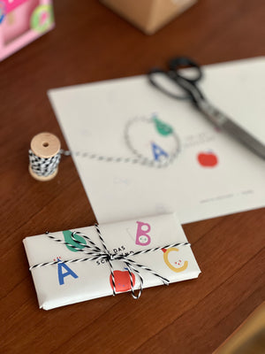 ABC zum Vernaschen – Schokoladenverpackung zur Einschulung (Printable PDF)