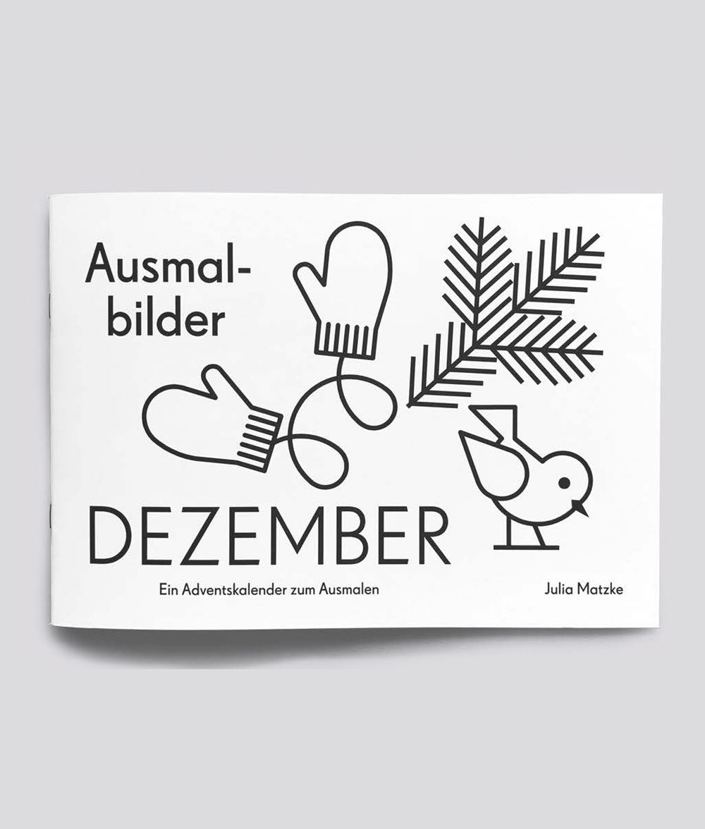 Ausmalheft "Dezember" | Julia Matzke