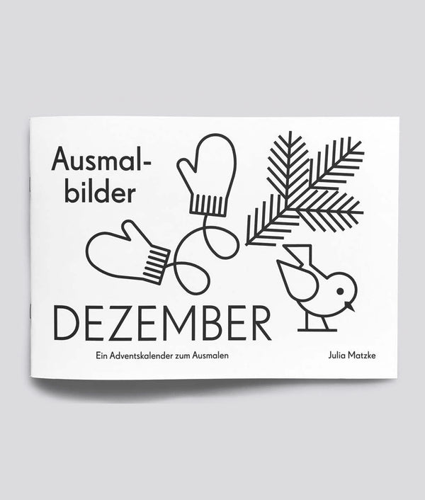 Ausmalheft "Dezember" | Julia Matzke