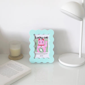 Bilderrahmen "hellblau" 10 x 15 cm