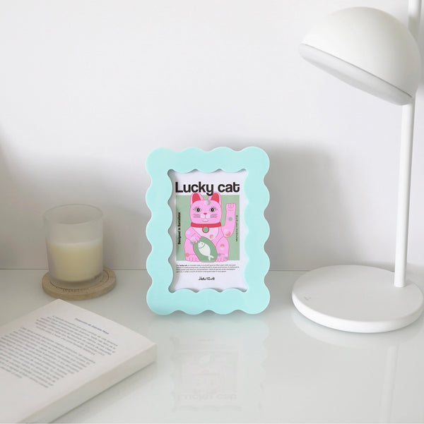 Bilderrahmen "hellblau" 10 x 15 cm