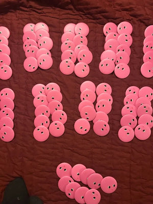 Button "pinky"  | FRAMBOISEundKETCHUP