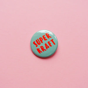 Button "Superkraft" mint | FRAMBOISEundKETCHUP