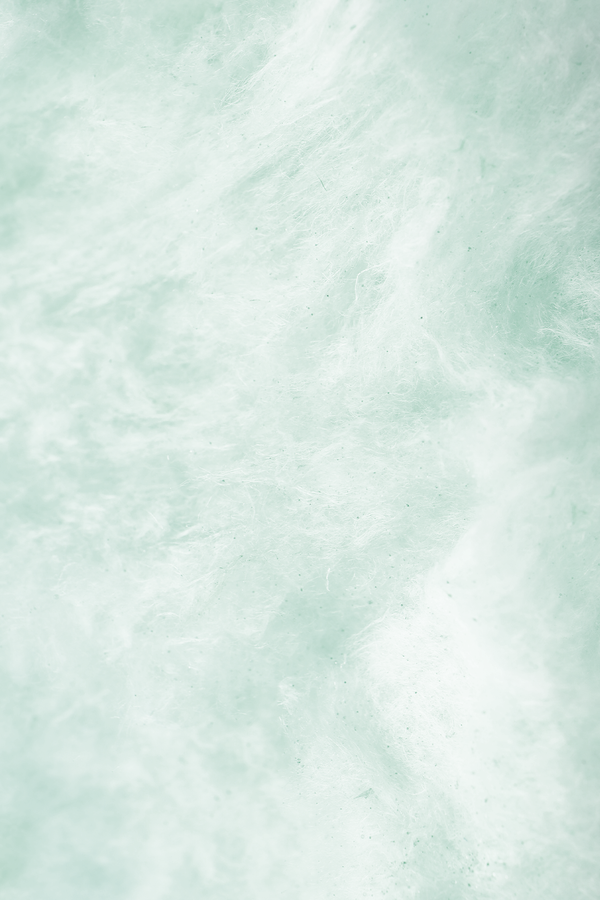 Schokoladen-Minz-Zuckerwatte