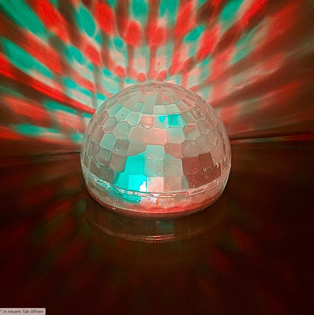 Disco Fever Badelampe | Schwimmende Discokugel
