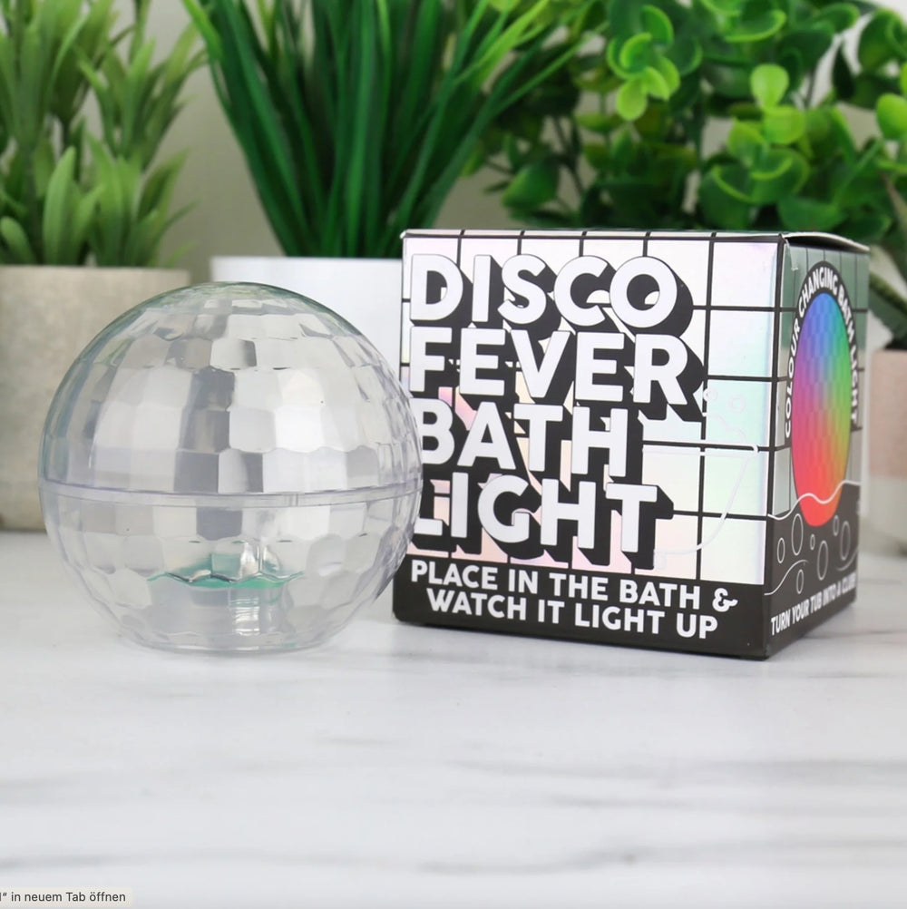 Disco Fever Badelampe | Schwimmende Discokugel