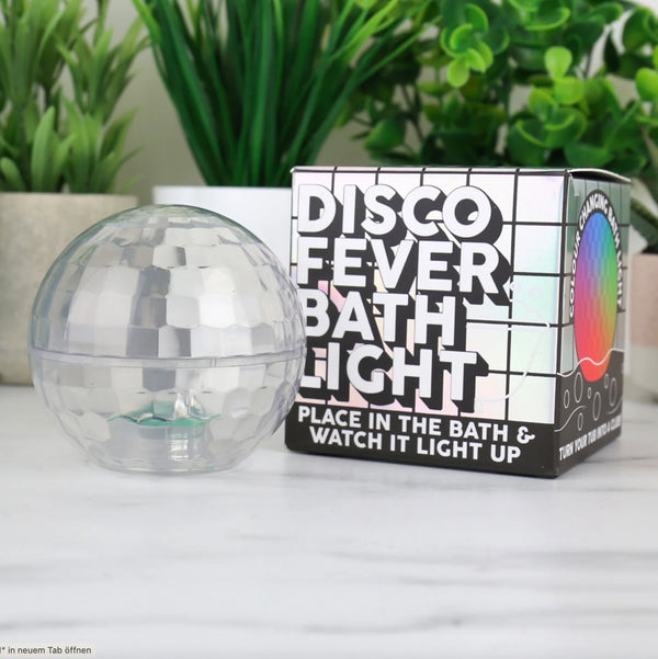 Disco Fever Badelampe | Schwimmende Discokugel