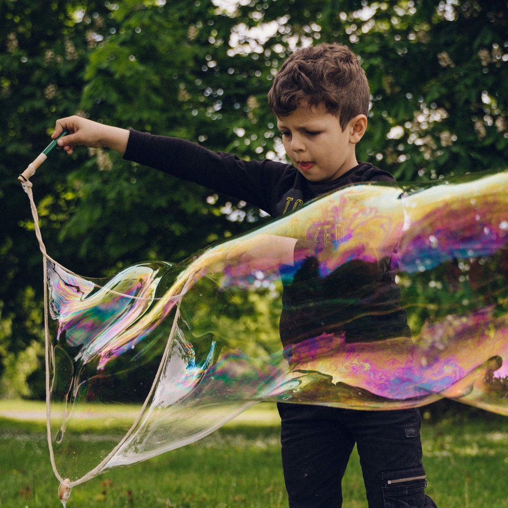 Mein erstes Riesen-Bubble-Kit