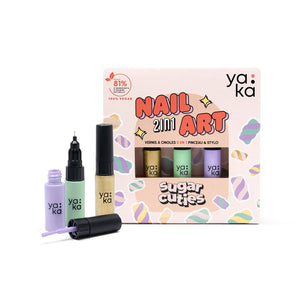 Nagellack-Set 2-in-1 Nail Art "Sugar Cuties"