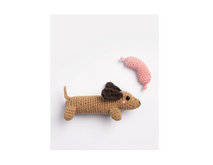 Mini-Häkel-Set "Dackel" | Folia