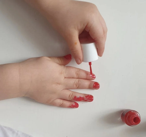 Kindernagellack "ZAUBERROT" | Ten little fingers