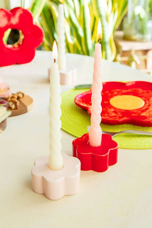 Kerzenständer Daisy | pink