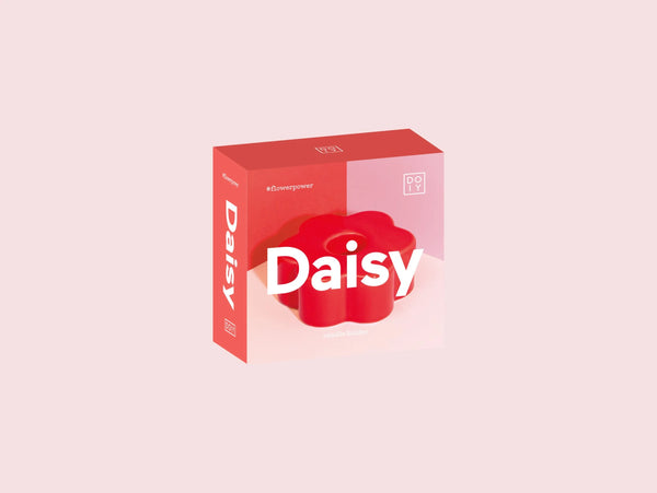 Kerzenständer Daisy | rot